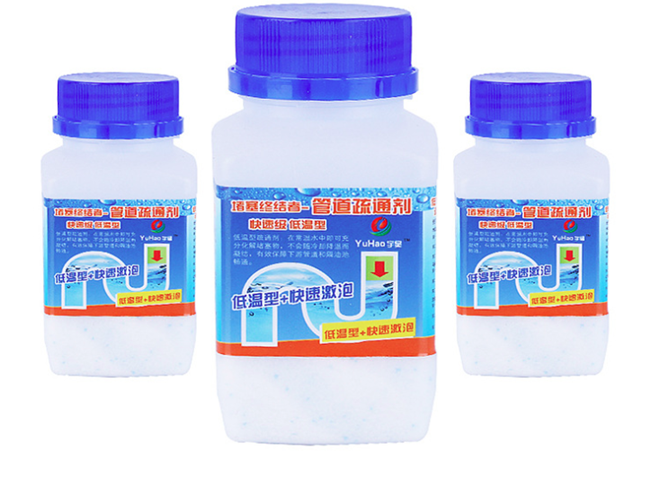 D&ugrave;ng bột th&ocirc;ng tắc xử l&yacute; bồn cầu xả nước chậm